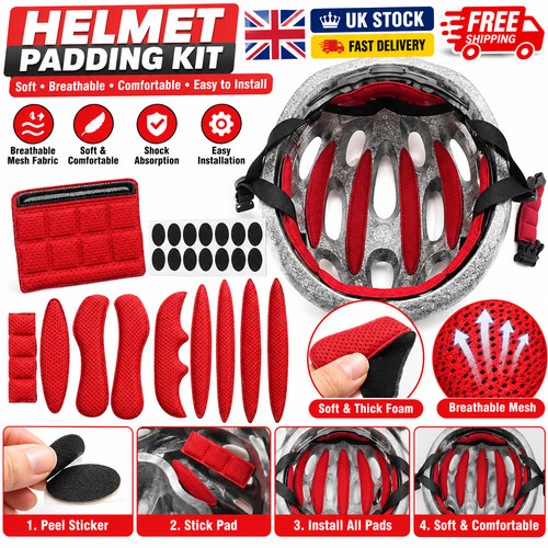 Bike helmet padding kit - helmet,
